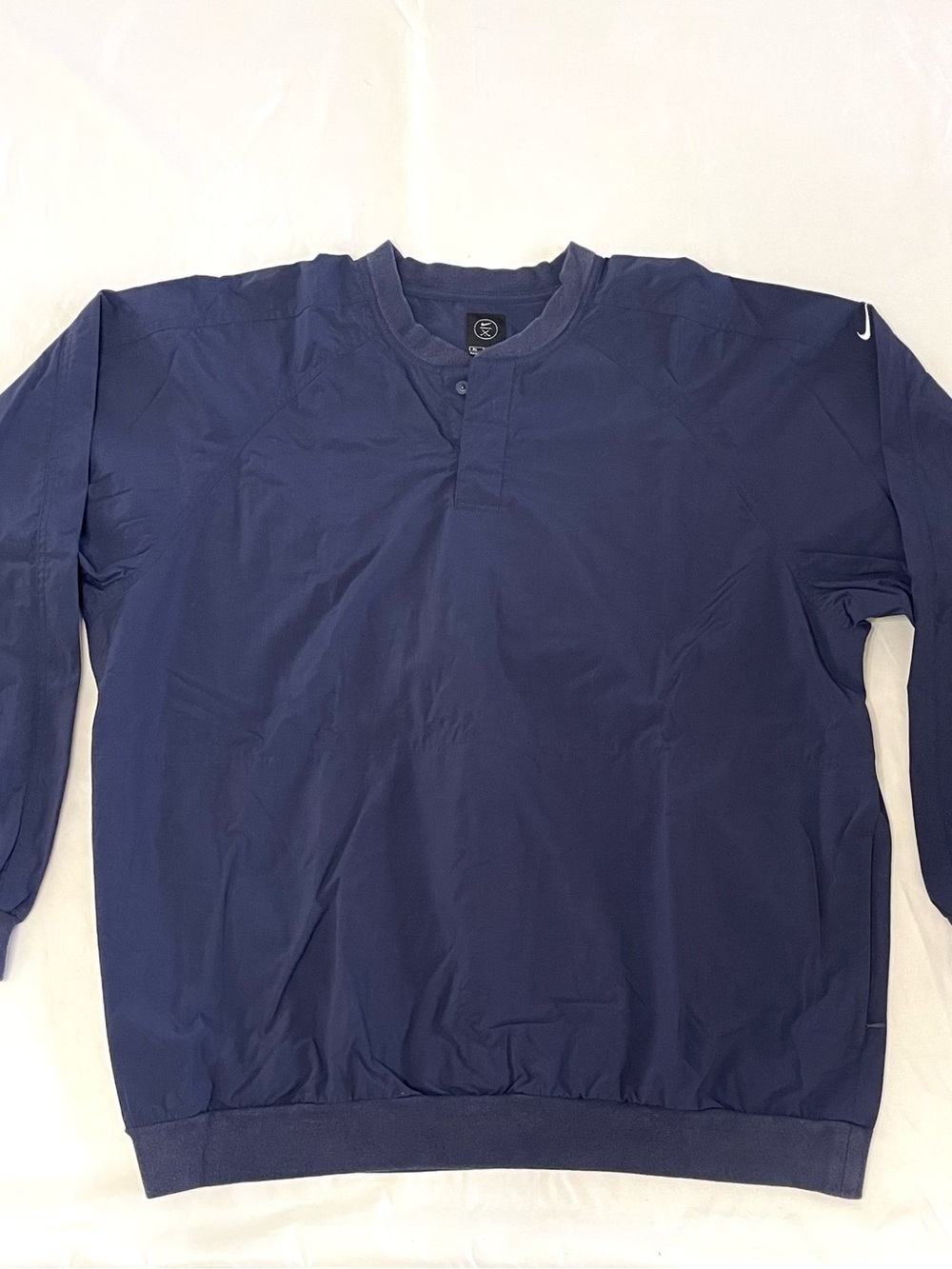 Retro Golf Windbreaker Jacket Nike Long Sleeve Men’s XL